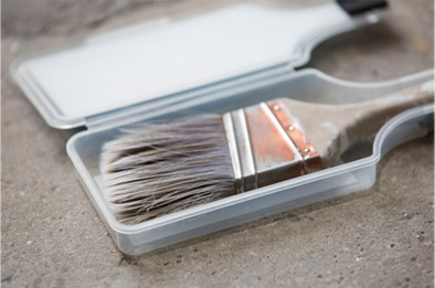 Hard Plastic Paint Brush Protectors - Protect your valuable paint